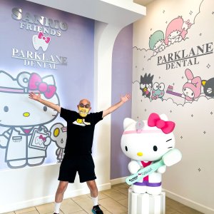 Adult Sanrio Fan who loves Gudetama at Parklane Dental
