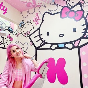 Adult Patient Visit to Hello Kitty
