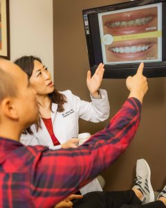 Smile Makeover Consultation for Dental Veneers with Cosmetic Dentists