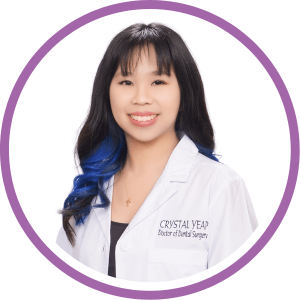 profile picture of Dr. Crystal Yeap, general and restorative dentist in Temple City, CA, specialist in dental crowns, dentures, and bridges